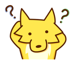 kitsunekko fox sticker sticker #11510178
