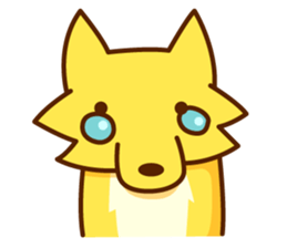 kitsunekko fox sticker sticker #11510187