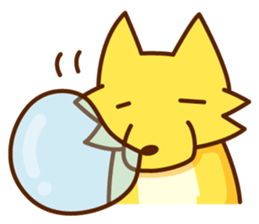 kitsunekko fox sticker sticker #11510188
