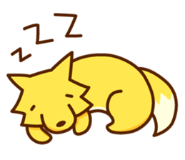 kitsunekko fox sticker sticker #11510190