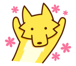 kitsunekko fox sticker sticker #11510201