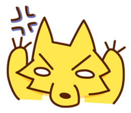 kitsunekko fox sticker sticker #11510206
