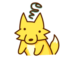 kitsunekko fox sticker sticker #11510207