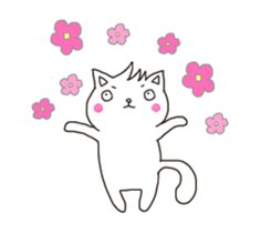 New Cat in Takeshi's house 2 sticker #11528576
