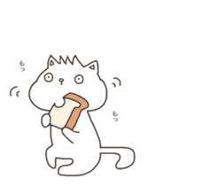 New Cat in Takeshi's house 2 sticker #11528579