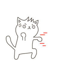 New Cat in Takeshi's house 2 sticker #11528580