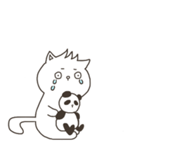 New Cat in Takeshi's house 2 sticker #11528581