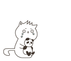 New Cat in Takeshi's house 2 sticker #11528581