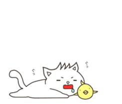 New Cat in Takeshi's house 2 sticker #11528601