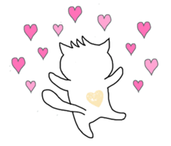 New Cat in Takeshi's house 2 sticker #11528603