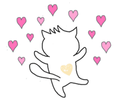 New Cat in Takeshi's house 2 sticker #11528603