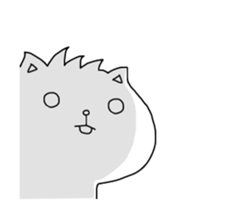 New Cat in Takeshi's house 2 sticker #11528604