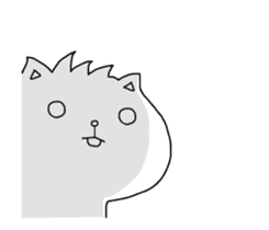 New Cat in Takeshi's house 2 sticker #11528604