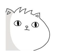 New Cat in Takeshi's house 2 sticker #11528606