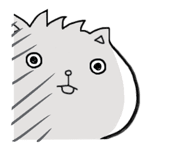 New Cat in Takeshi's house 2 sticker #11528607
