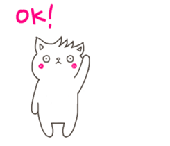 New Cat in Takeshi's house 2 sticker #11528612