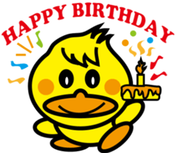 Little fat duck sticker #11551369