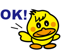 Little fat duck sticker #11551371