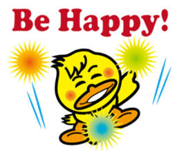 Little fat duck sticker #11551398