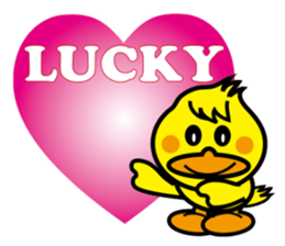 Little fat duck sticker #11551399