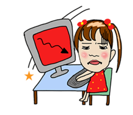 Stocker Girl sticker #11552425