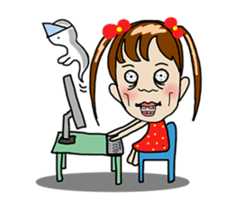 Stocker Girl sticker #11552444