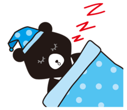 TAIWAN Only-Black Bear sticker #11566873