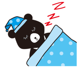 TAIWAN Only-Black Bear sticker #11566873