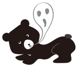 TAIWAN Only-Black Bear sticker #11566875
