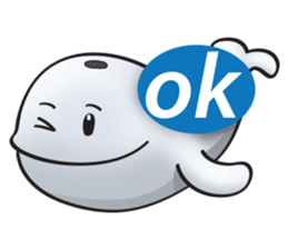 Poco the whale sticker #11622775