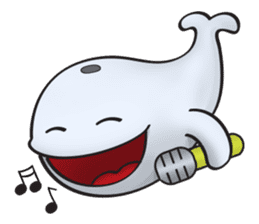 Poco the whale sticker #11622782