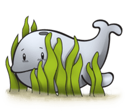 Poco the whale sticker #11622785