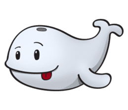 Poco the whale sticker #11622794