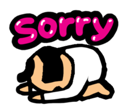 The general who apologizes English 2. sticker #11629048