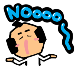 The general who apologizes English 2. sticker #11629050