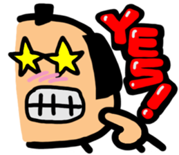 The general who apologizes English 2. sticker #11629078