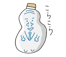 Message of Love with Character Bento sticker #11741002