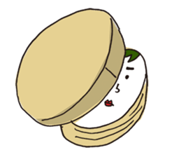 Message of Love with Character Bento sticker #11741003