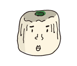 Message of Love with Character Bento sticker #11741025