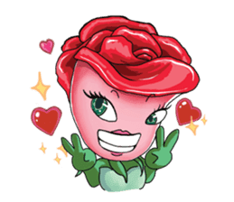 Pretty Rose sticker #11768798