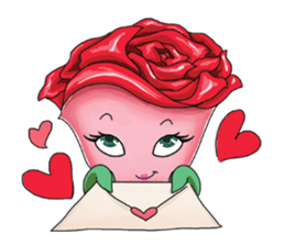 Pretty Rose sticker #11768825