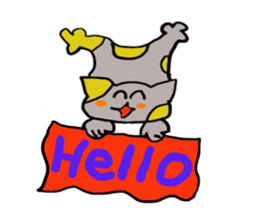 Daily life of a skat cat sticker #11782022