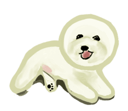 DOGGY KUMA HAPPY LIFE!!!! sticker #11893348