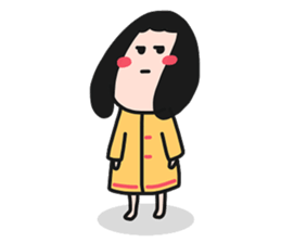 QQQ girl 3 sticker #11903775