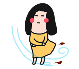 QQQ girl 3 sticker #11903776