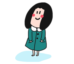 QQQ girl 3 sticker #11903783