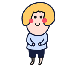 QQQ girl 3 sticker #11903788