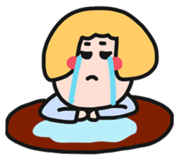 QQQ girl 3 sticker #11903790