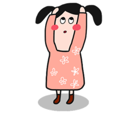 QQQ girl 3 sticker #11903796