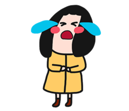 QQQ girl 3 sticker #11903811